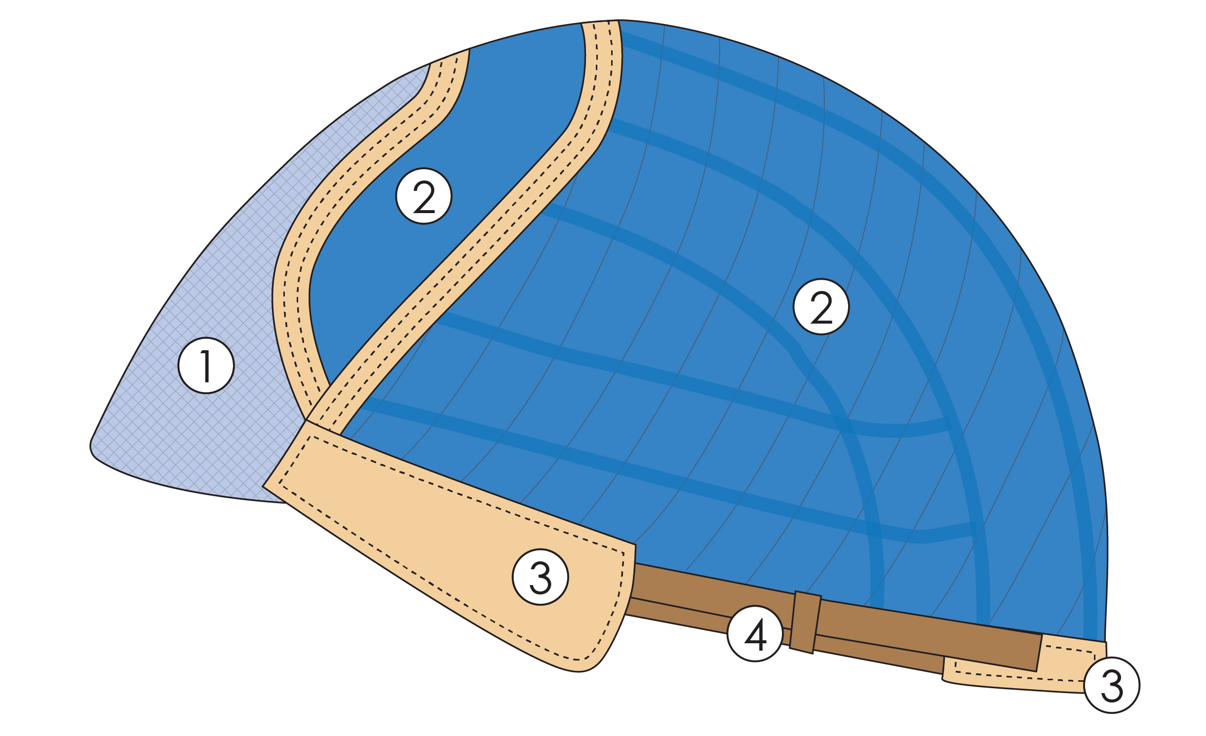 Lace Front Monofilament Center Part